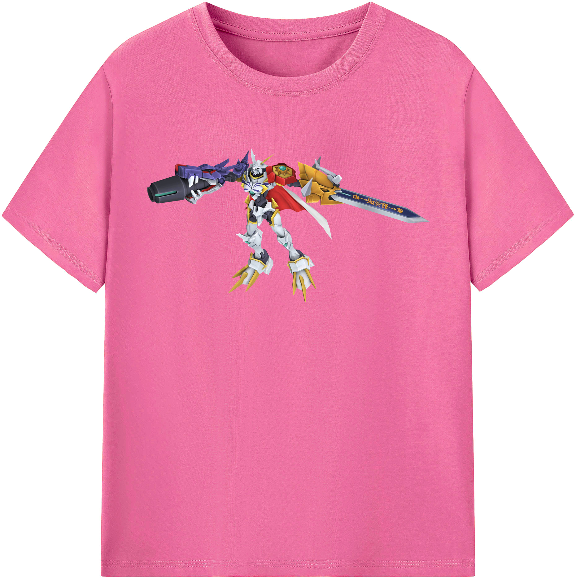 （画像用） Digimon デジタルモンスター/デジモン レディースカジュアルプリントTシャツ（綿100％）
